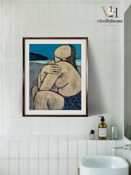 Ocean Contemplation Abstract Seascape