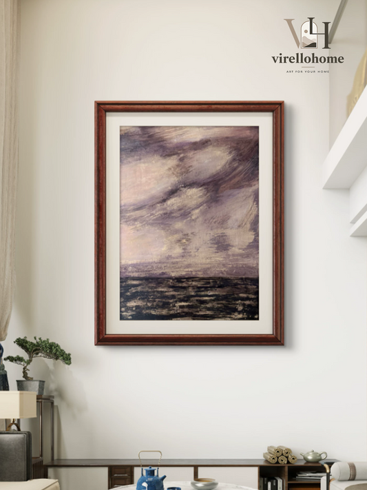 Moonlit Ocean Luxe Decorative Canvas