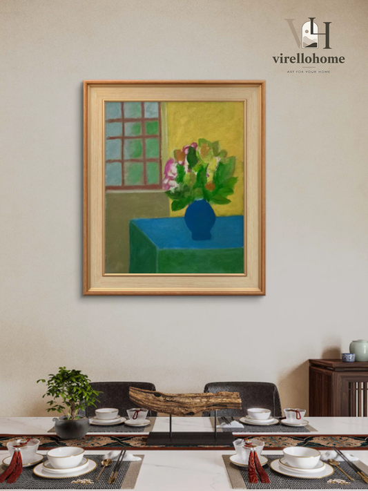 Fresh Bloom Harmony Modern Floral Still Life