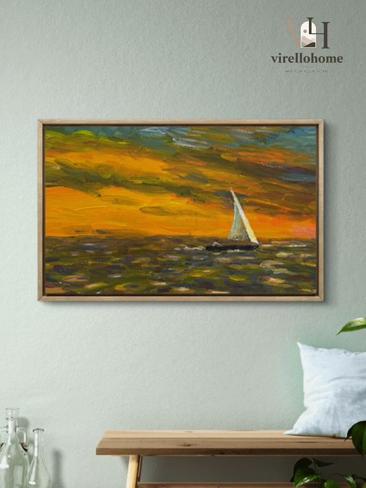 Sailing Fortune Prosperity Landscape
