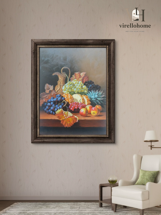 Harvest Realism Hyperreal Fruit Composition