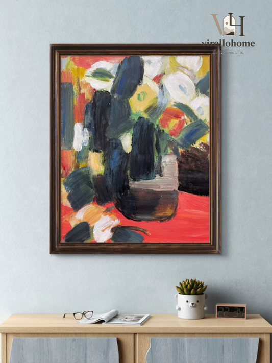 Bloom Reverie Abstract Floral Still Life
