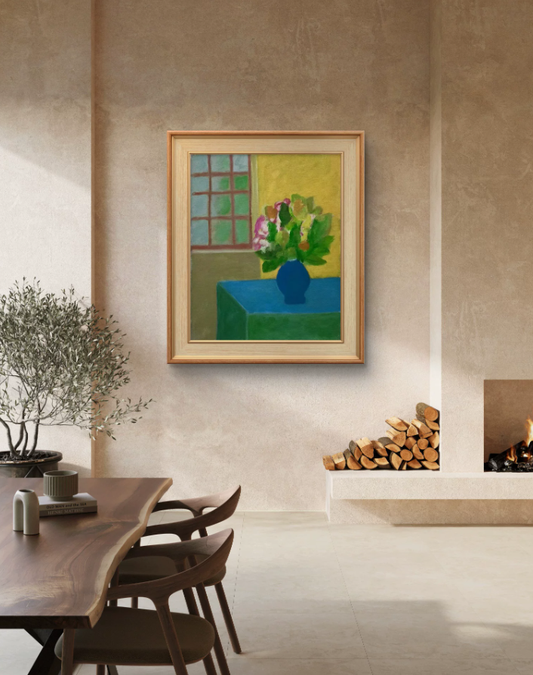 Fresh Bloom Harmony Modern Floral Still Life